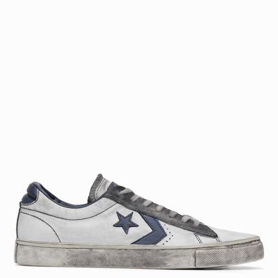 Férfi Converse Unisex Pro Leather Vulcanized Tornacipő CO7652380 Fehér/Sötétkék